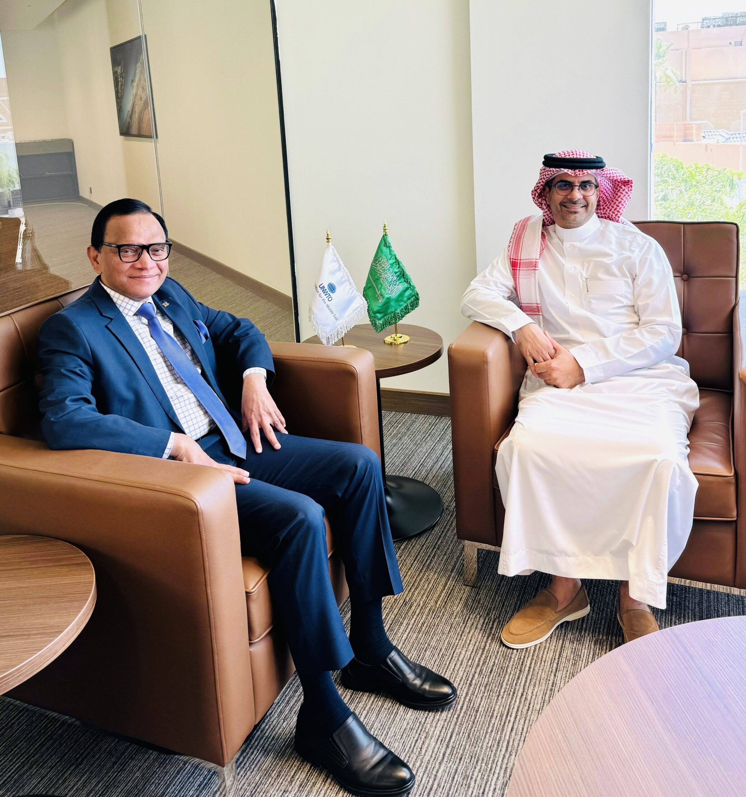 Ambassador of Sri Lanka to Saudi Arabia and the Regional Director of UN Tourism explore cooperation in Rural Tourism Promotion 
