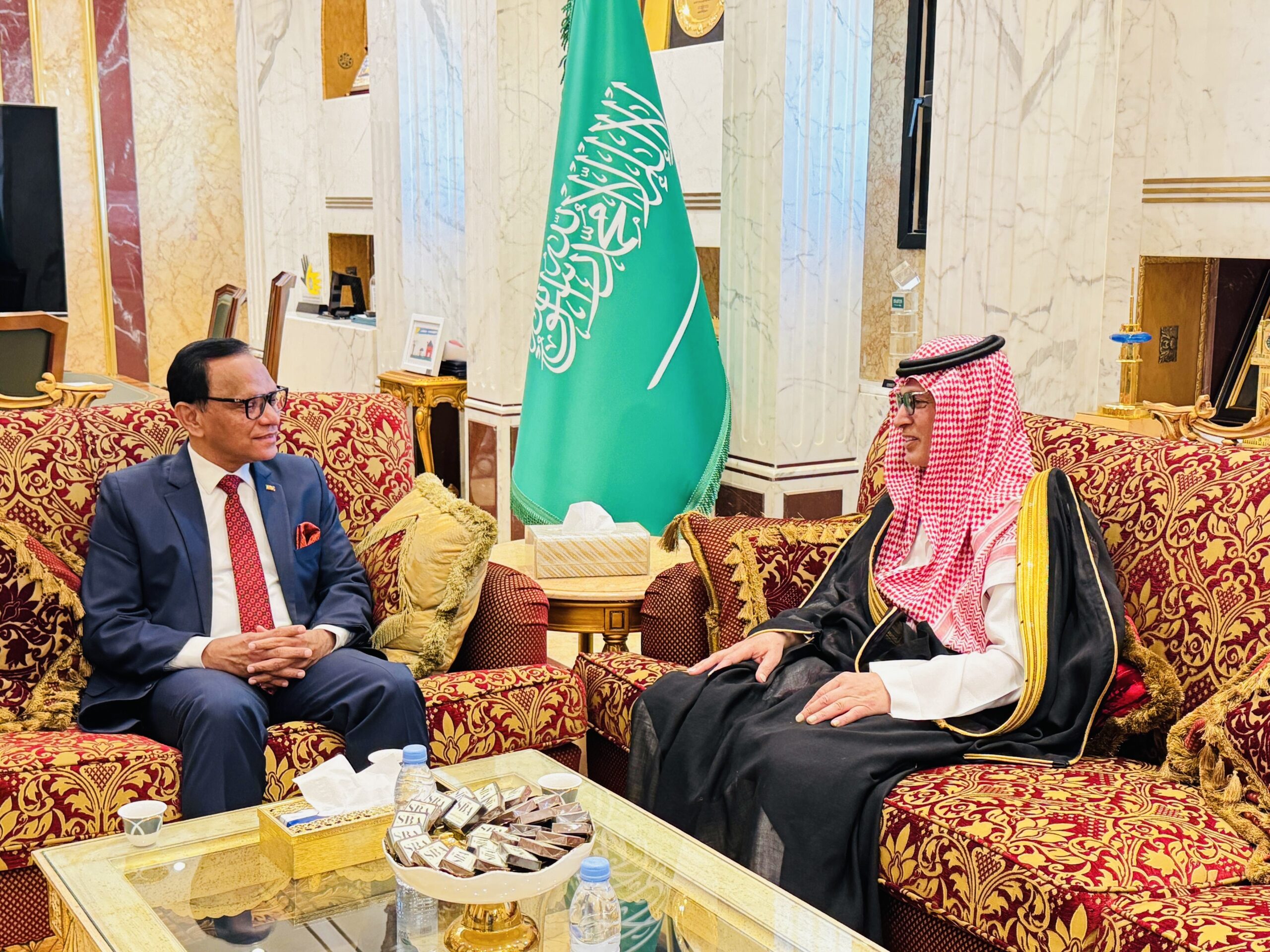 Saudi Broadcasting Authority (SBA) Chief receives Sri Lanka Ambassador to Saudi Arabia 