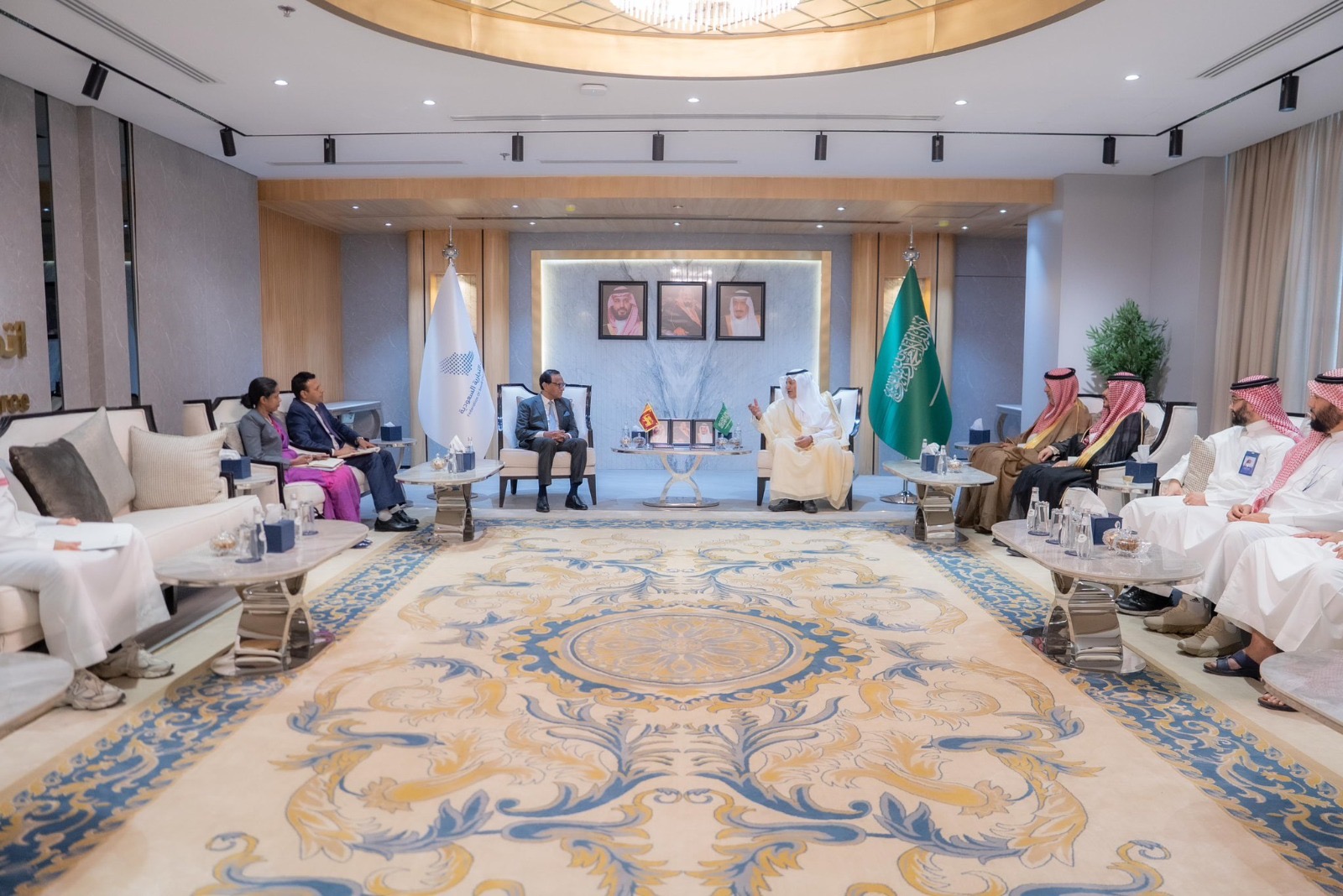 Ambassador Ameer Ajwad holds talks with the Saudi Federation of Chambers on the establishment of Saudi – Sri Lanka Business Council 