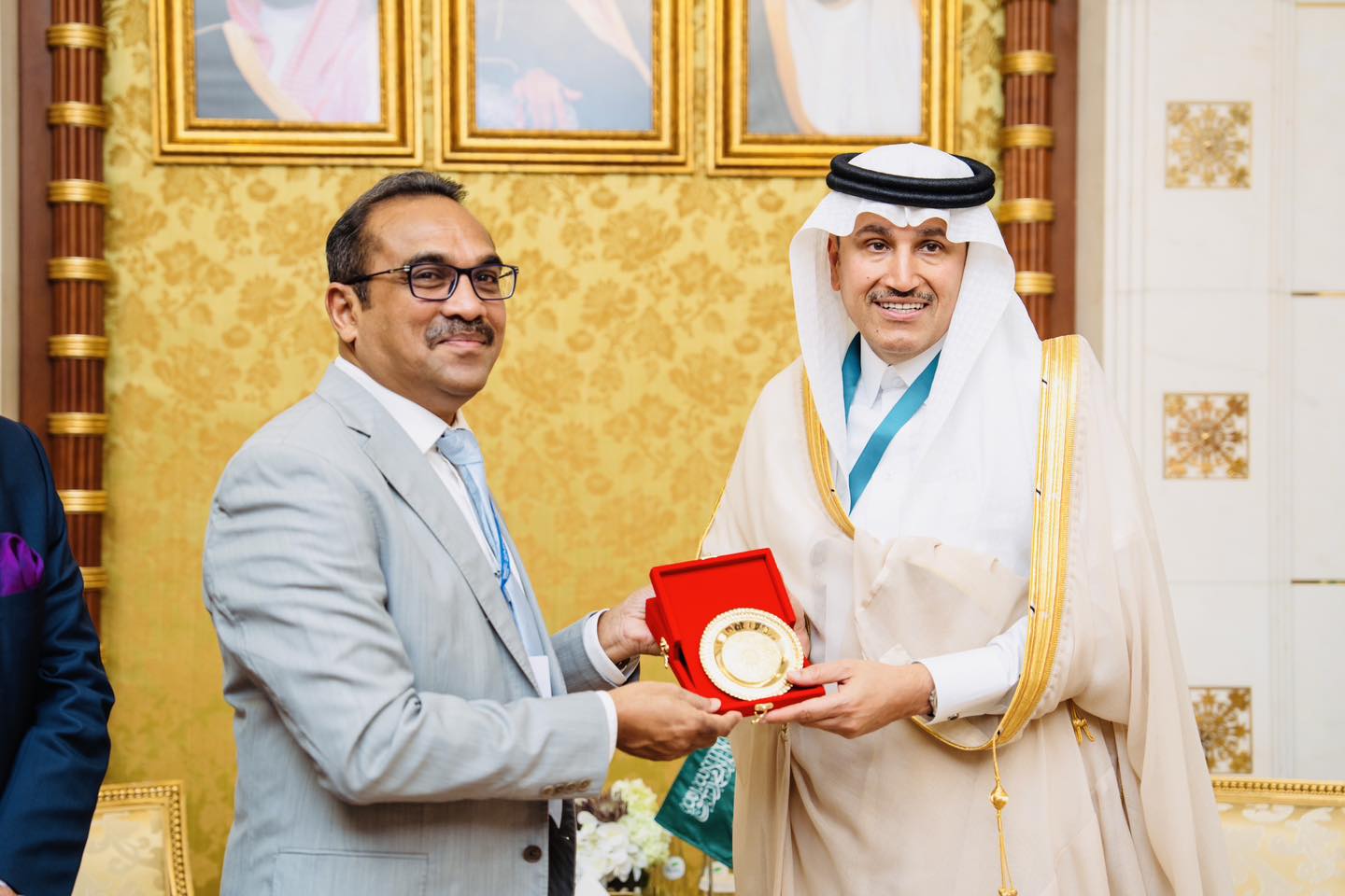Saudi Minister of Transport and Logistics receives Minister Bimal Rathnayake