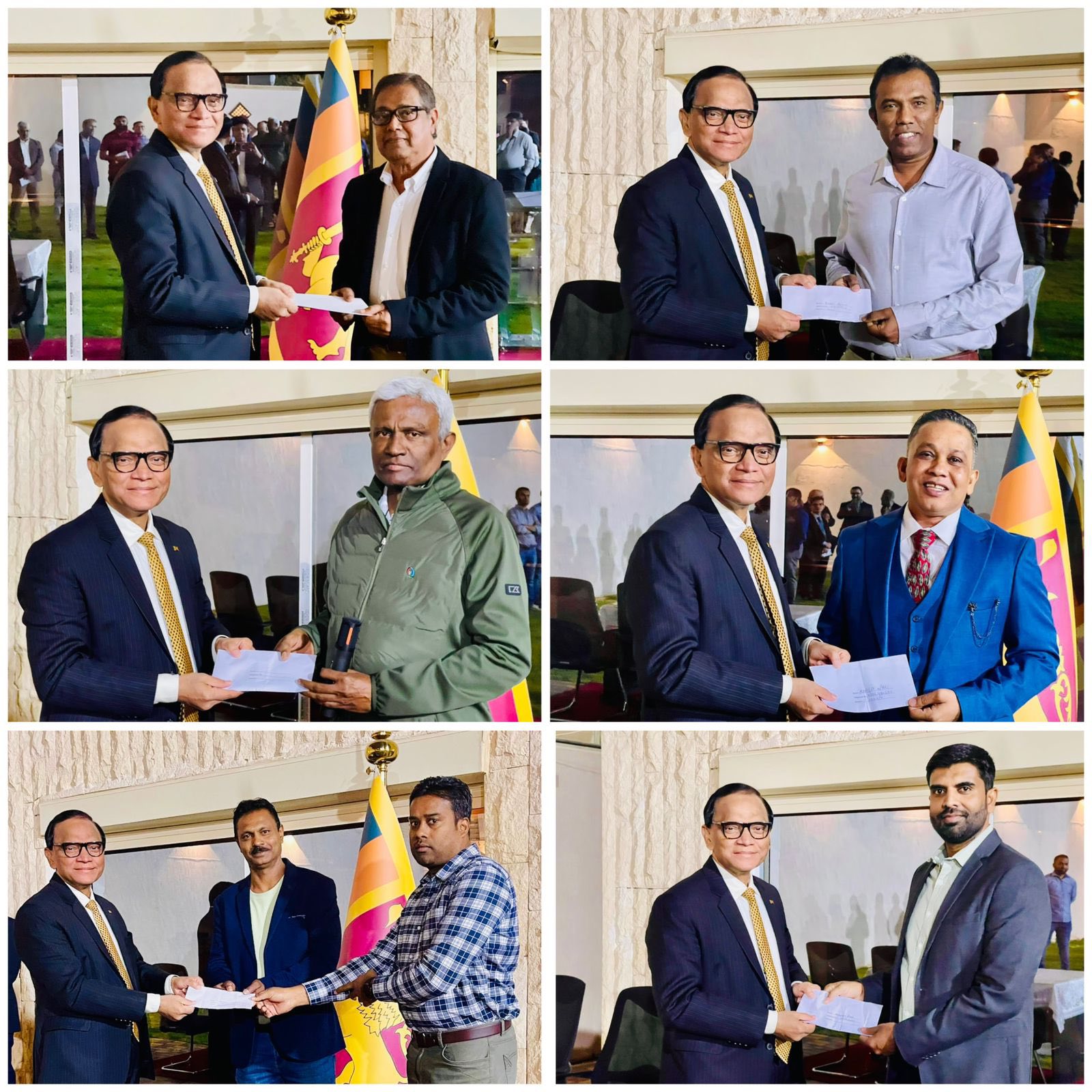 Sri Lankan Community in Riyadh contributes 100,000 Saudi Riyals to the Emergency Flood Relief Fund