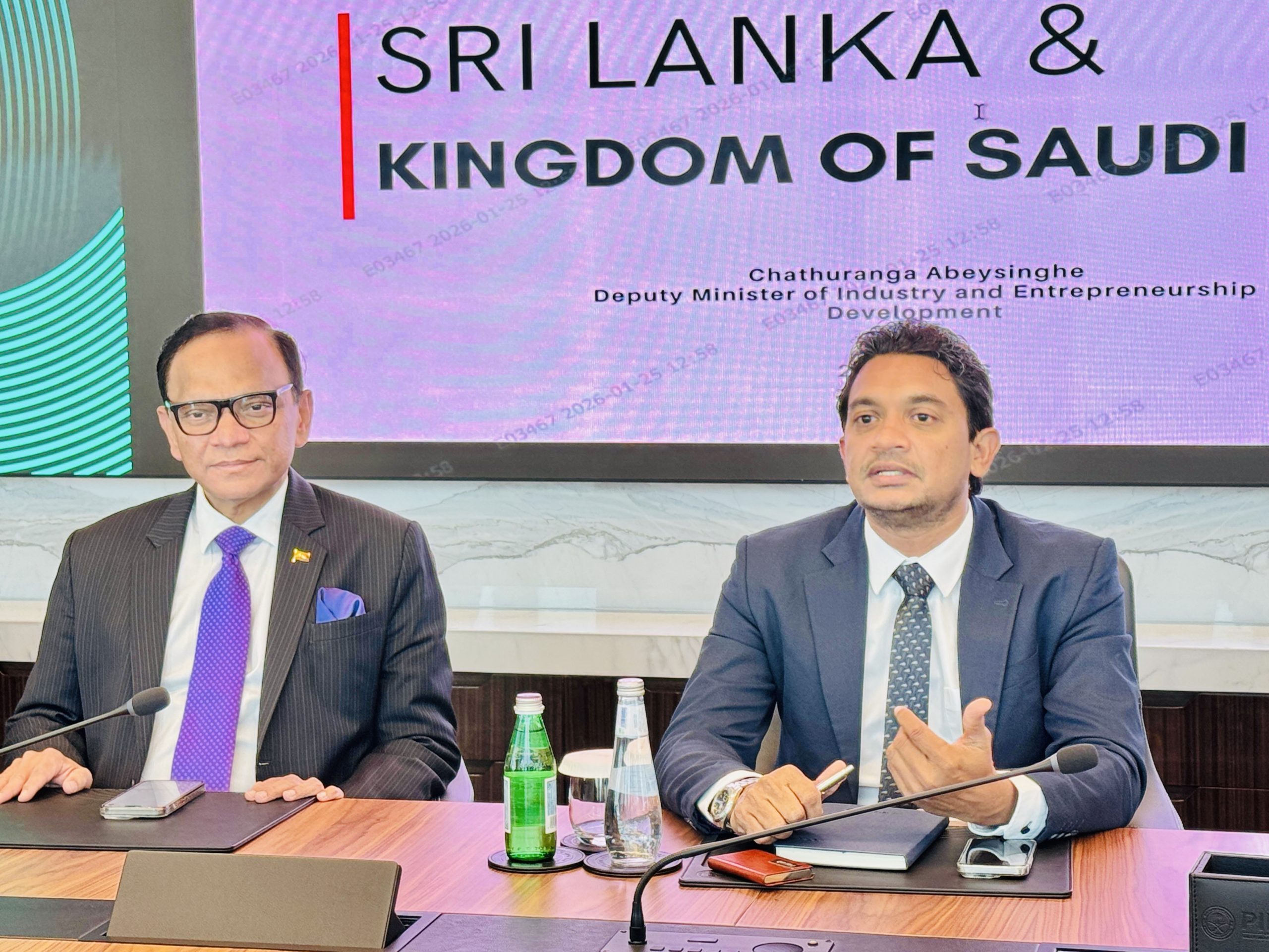 Sri Lanka Delegation Meets with Saudi PIF Officials to Explore Investment Opportunities