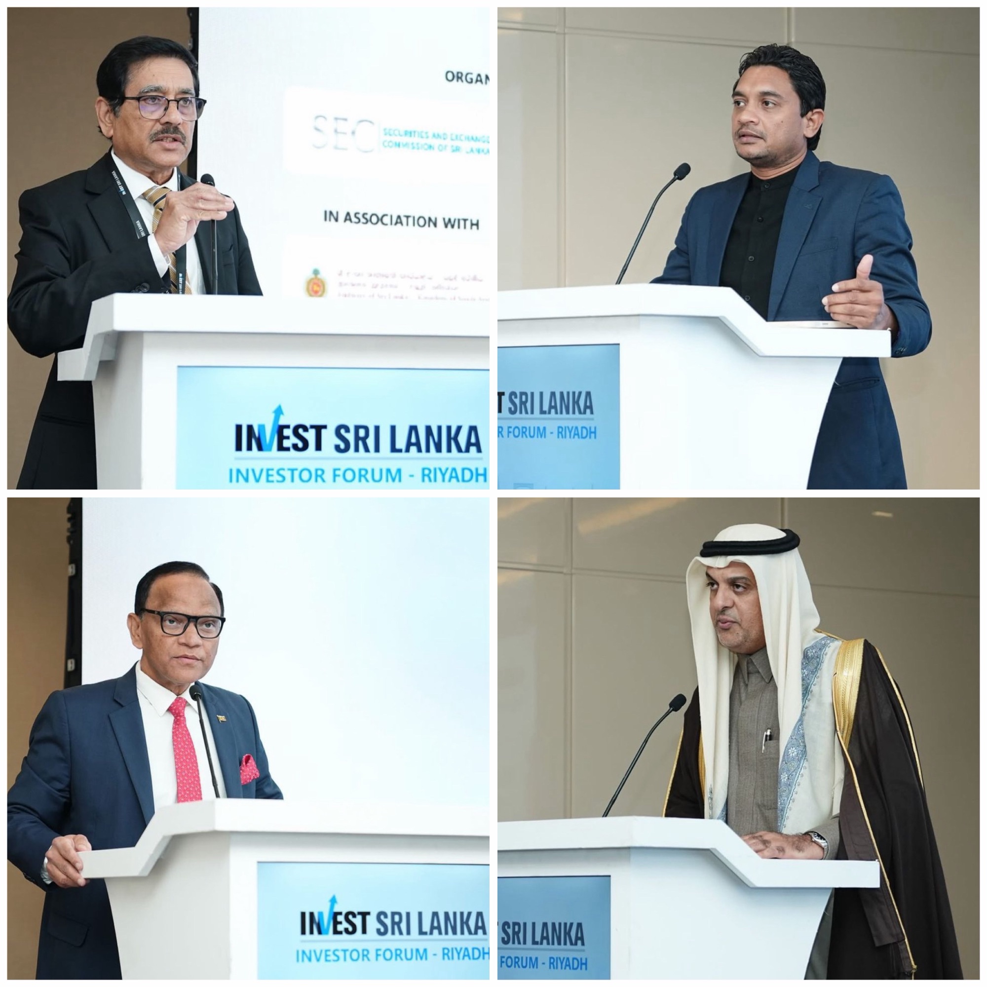 “Invest Sri Lanka” Forum Showcases Capital Market Opportunities in Riyadh