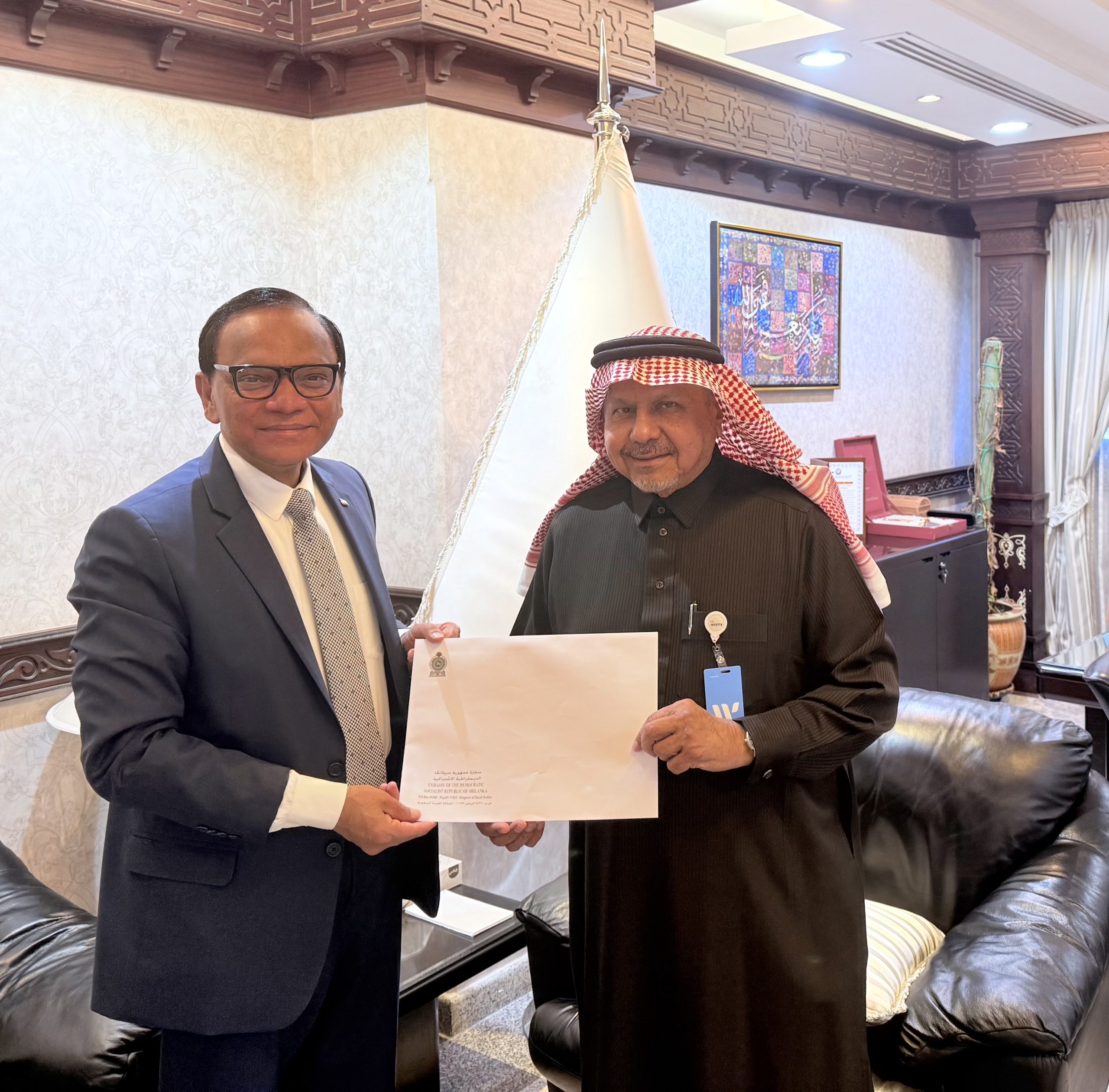WAMY Contributes SAR 100,000 (USD 26,000) to ‘Rebuilding Sri Lanka’ Programme