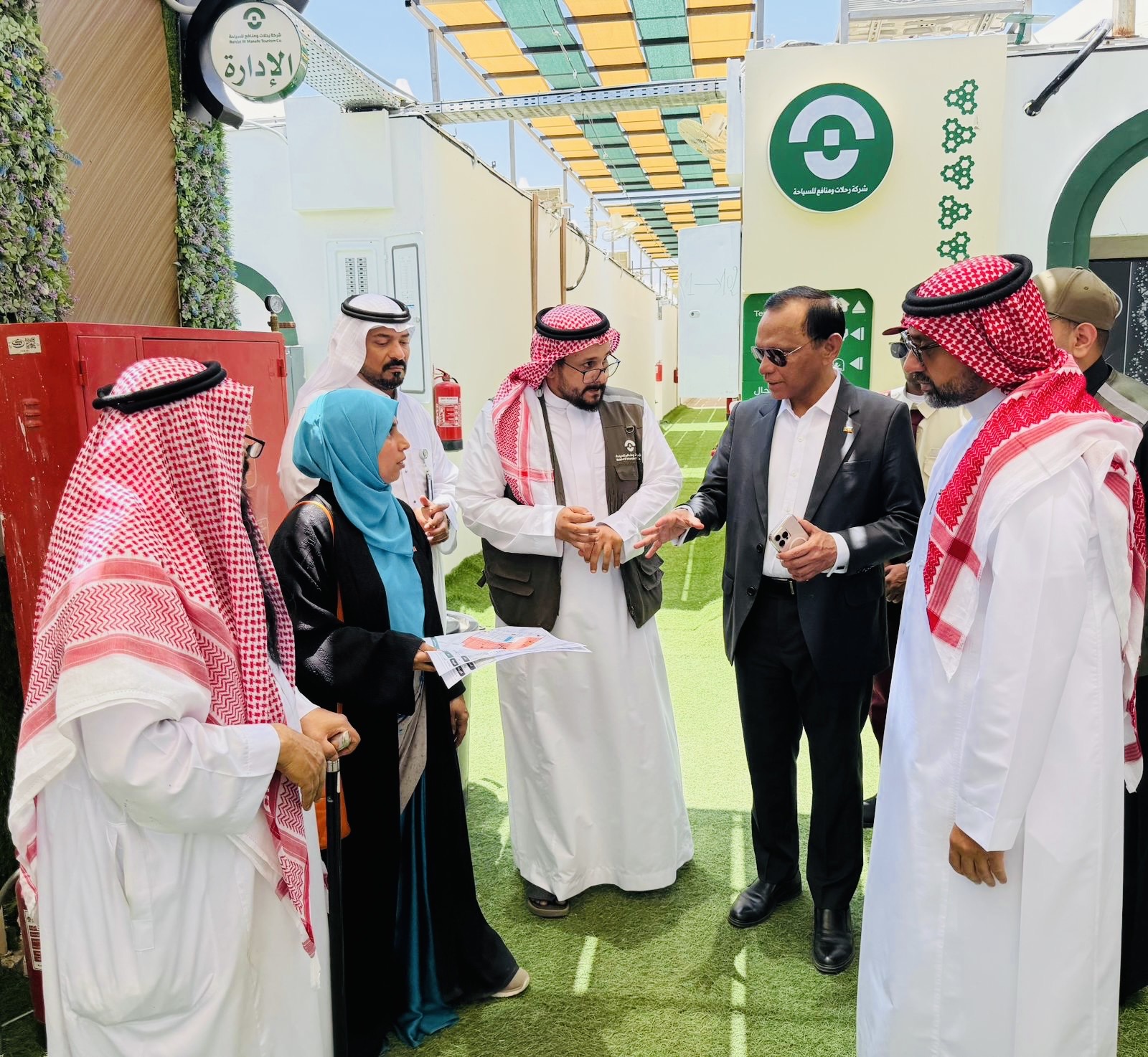 Ambassador Ameer Ajwad Inspects Mina Arrangements Ahead of Hajj 2026