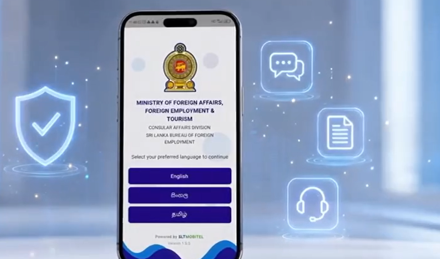 “𝐋𝐚𝐧𝐤𝐚𝐤𝐨𝐧𝐞𝐜𝐭” 𝐂𝐨𝐦𝐩𝐥𝐚𝐢𝐧𝐭 𝐌𝐚𝐧𝐚𝐠𝐞𝐦𝐞𝐧𝐭 𝐌𝐨𝐛𝐢𝐥𝐞 𝐀𝐩𝐩𝐥𝐢𝐜𝐚𝐭𝐢𝐨𝐧 𝐥𝐚𝐮𝐧𝐜𝐡𝐞𝐬 𝐟𝐨𝐫 𝐒𝐫𝐢 𝐋𝐚𝐧𝐤𝐚𝐧 𝐌𝐢𝐠𝐫𝐚𝐧𝐭 𝐖𝐨𝐫𝐤𝐞𝐫𝐬 𝐨𝐧 𝐈𝐧𝐭𝐞𝐫𝐧𝐚𝐭𝐢𝐨𝐧𝐚𝐥 𝐃𝐨𝐦𝐞𝐬𝐭𝐢𝐜 𝐖𝐨𝐫𝐤𝐞𝐫𝐬’ 𝐃𝐚𝐲