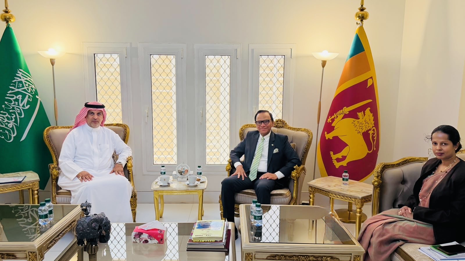 Ambassador Ameer Ajwad Meets Chairman of the Saudi–Sri Lanka Business Council to Promote Sri Lanka Expo 2027