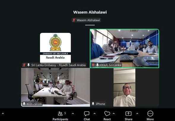 Sri Lankan Seafood Exporters Engage with the Saudi Food & Drug Authority (SFDA) to Enhance Market Access in Saudi Arabia – photograph/notice 1