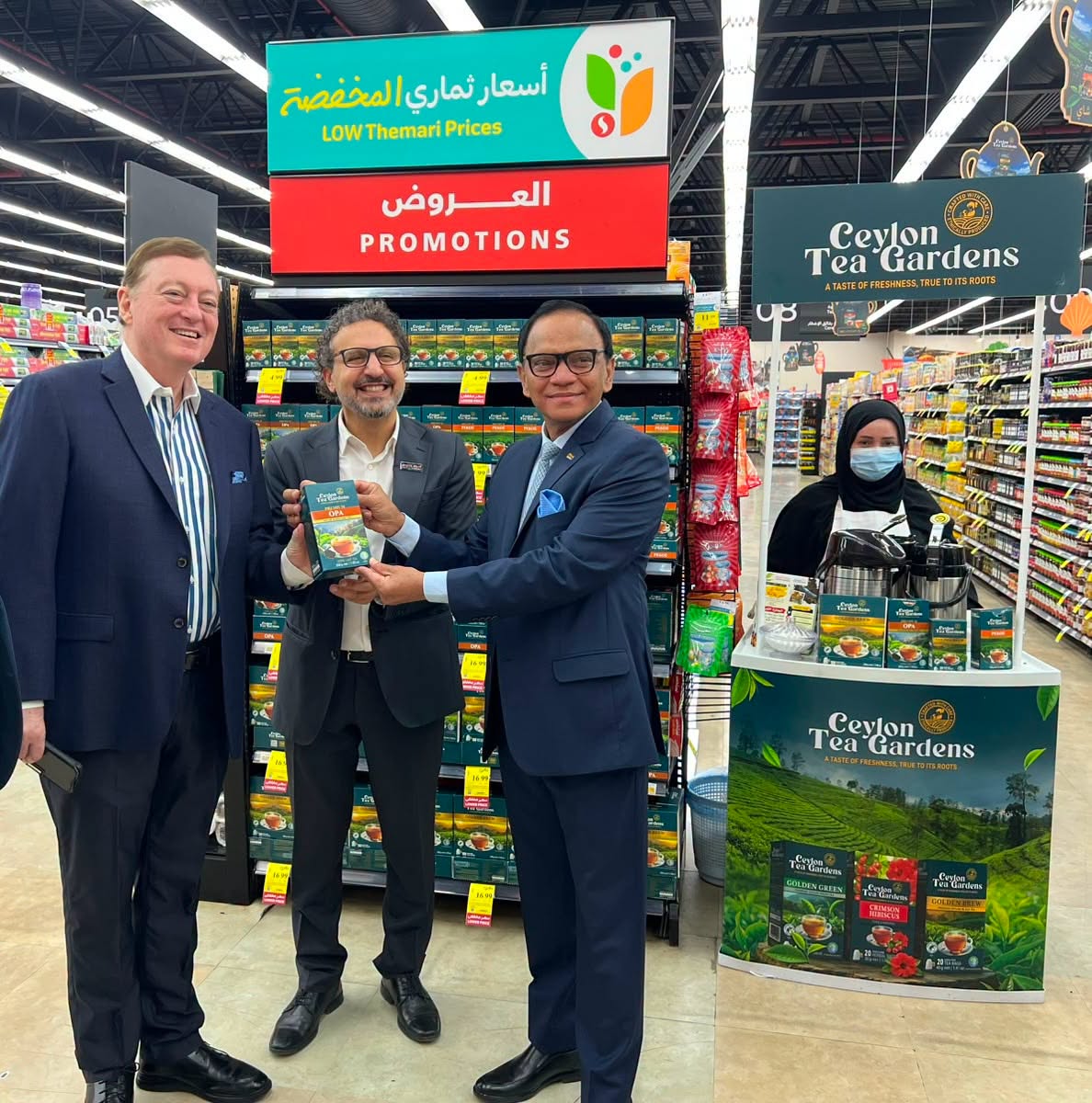 Sri Lanka’s Premium Bogawantalawa Tea Launched at Tamimi Markets in Saudi Arabia – photograph/notice 1